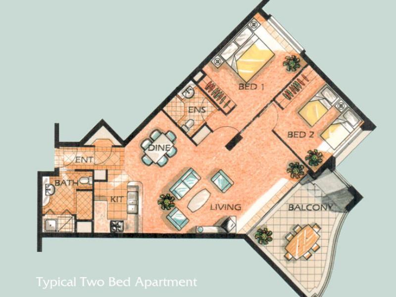 The Oasis Apartments Brisbane Buitenkant foto